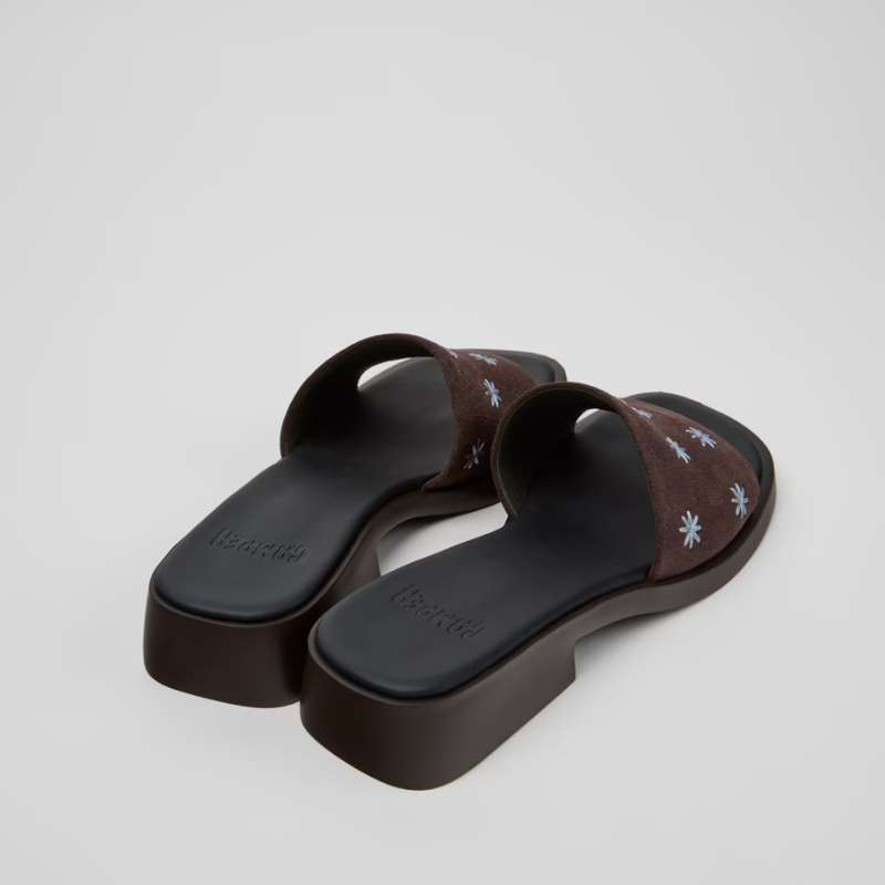 Sandales Pello EbonyEmbr.flowers/dana Ebony