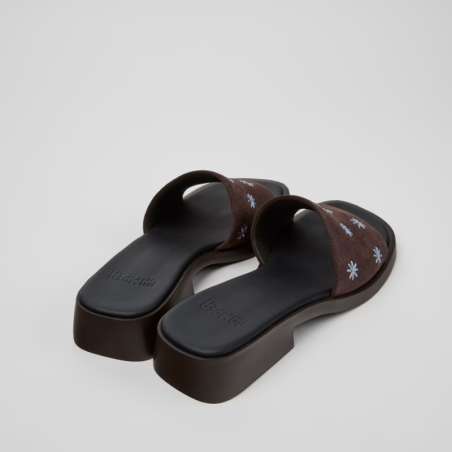 Sandales Pello EbonyEmbr.flowers/dana Ebony