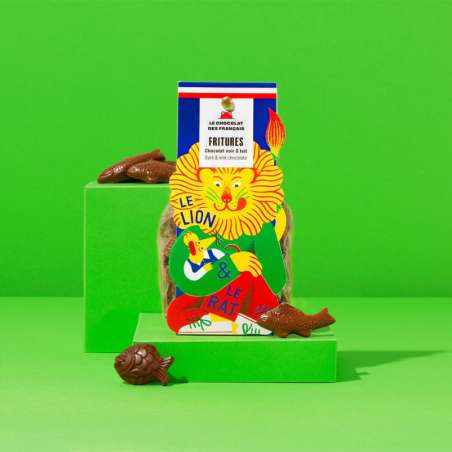 Sachet De Friture ChocolatNoir Et Lait (150g)