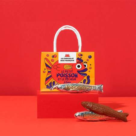Mini-sac 4 SardinesAu Chocolat Au Lait (40g)