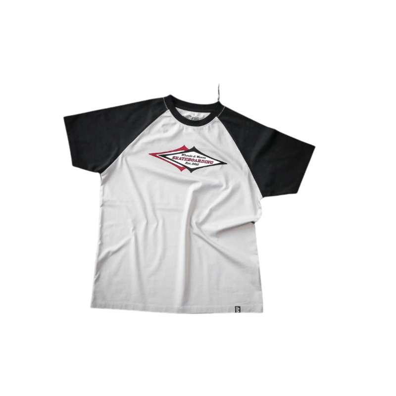 Tee-shirt Skateboarding Print Poitrine