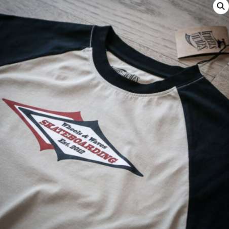 Tee-shirt Skateboarding Print Poitrine