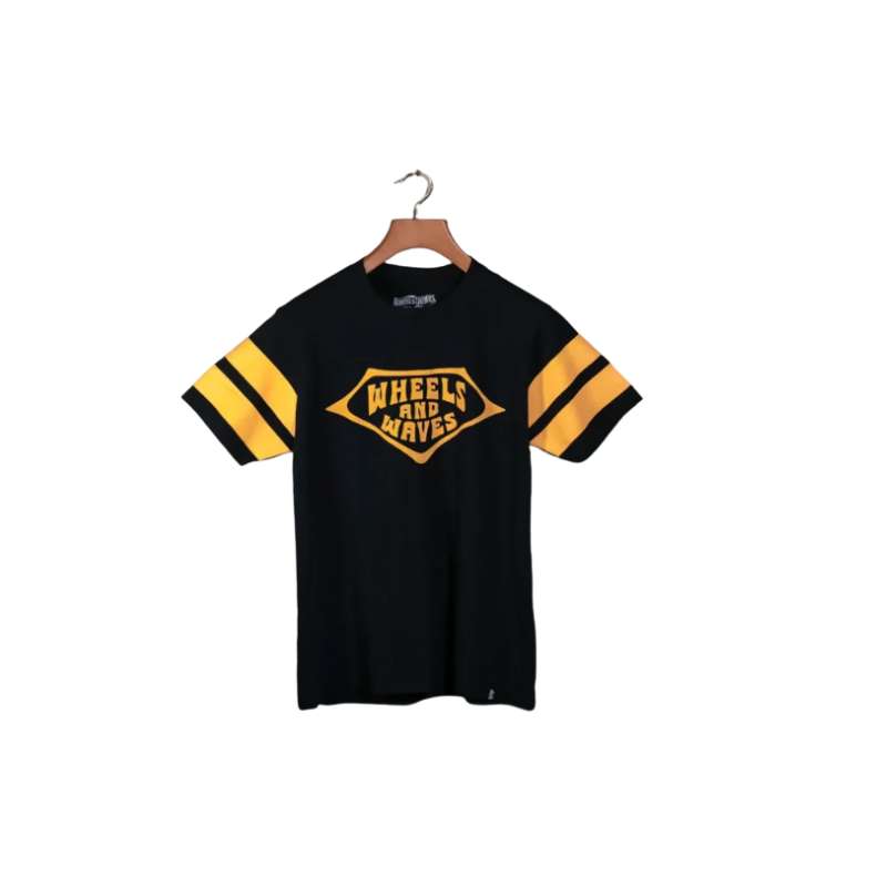Tee-shirt Marvelous Mc Jersey Slub Noir