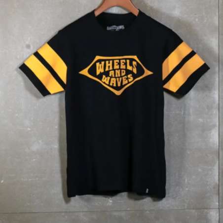 Tee-shirt Marvelous Mc Jersey Slub Noir