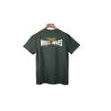 Tee-shirt Firebird Mc Jersey Logo Kaki Print Poitrine/dos