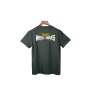 Tee-shirt Firebird Mc Jersey Logo Kaki Print Poitrine/dos