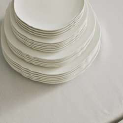 Silhouette Starter Plate White
