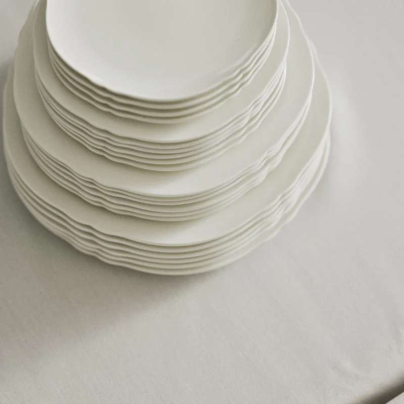 Silhouette Starter Plate White