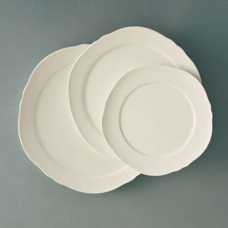 Silhouette Starter Plate White