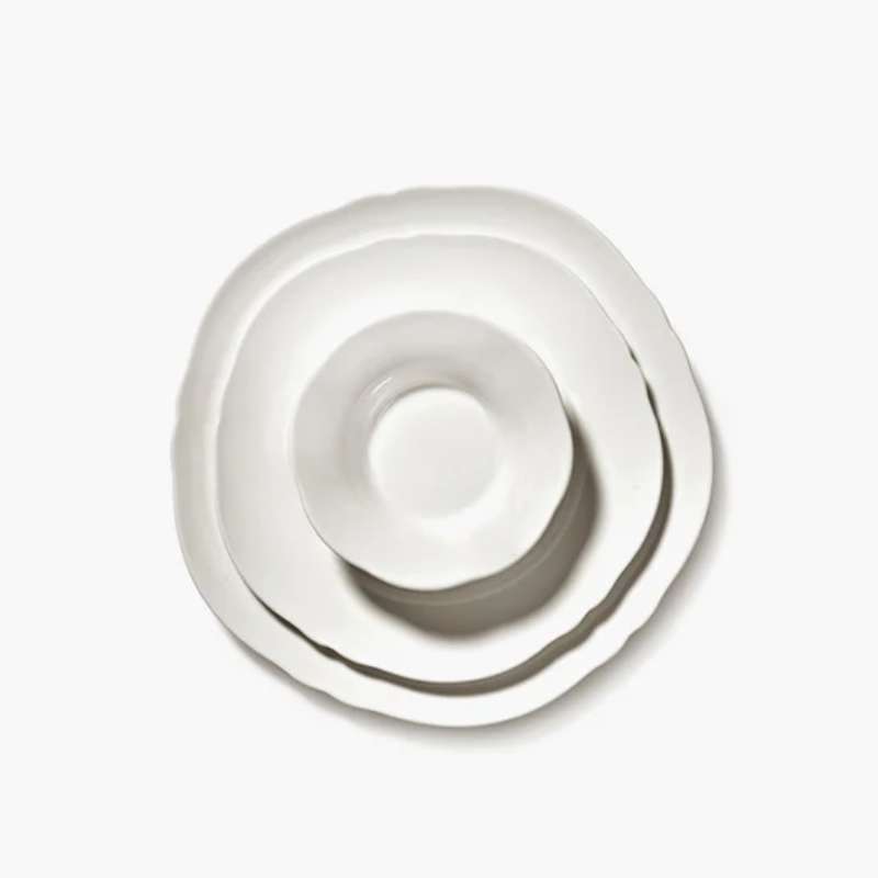 Silhouette Starter Plate White