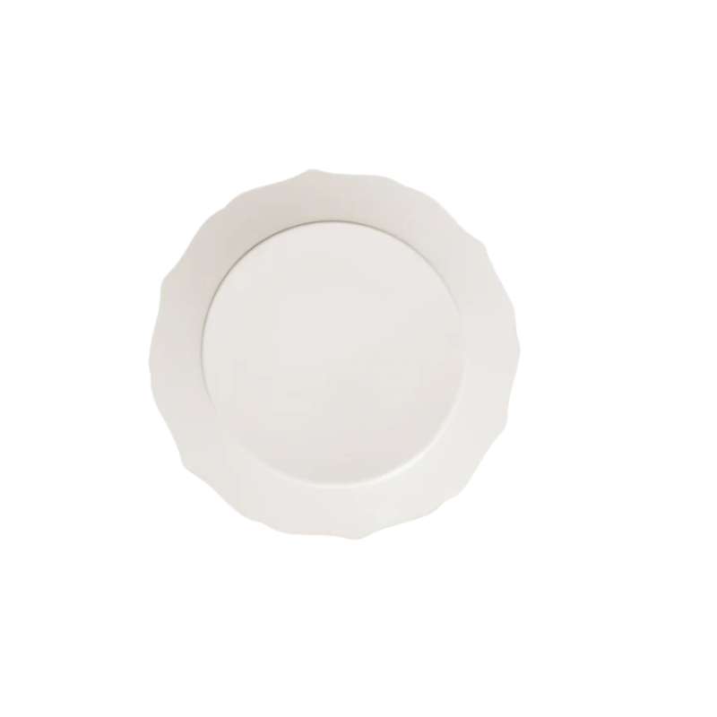 Silhouette Dinner Plate 01wht