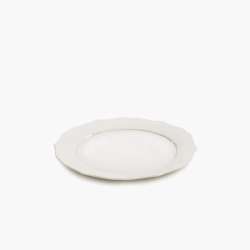 Silhouette Dinner Plate 01wht