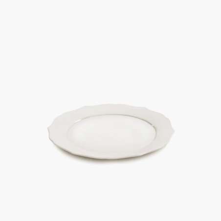 Silhouette Dinner Plate 01wht