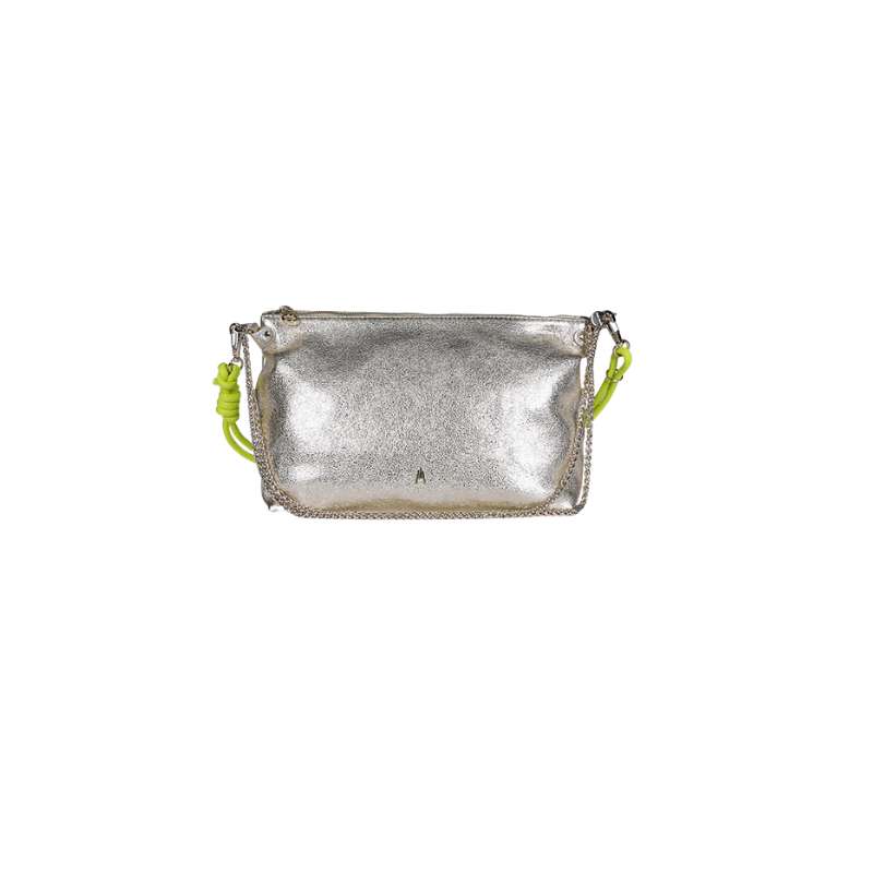 Sac Mallow en cuir d'agneau lavé - Craie