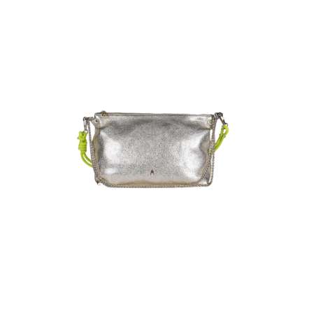 Sac Mallow en cuir d'agneau lavé - Craie