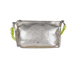 Sac Mallow en cuir d'agneau lavé - Craie