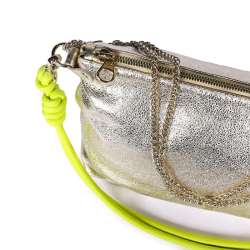 Sac Mallow en cuir d'agneau lavé - Craie