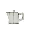 Tea Pot White/black Carte Blan