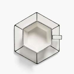 Cappuccino Cup + Saucer White/