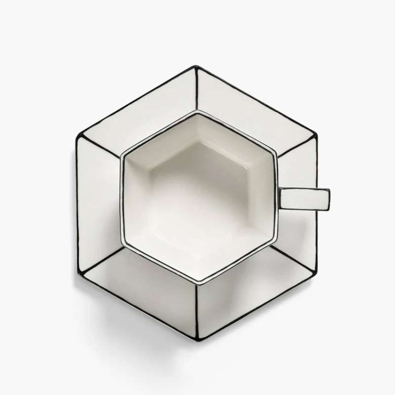 Cappuccino Cup + Saucer White/