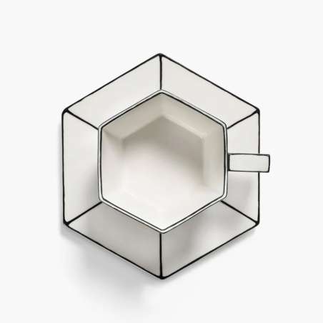 Cappuccino Cup + Saucer White/