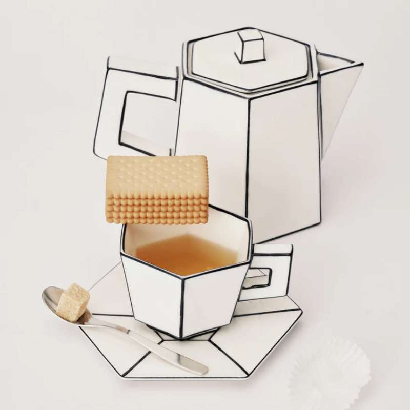 Cappuccino Cup + Saucer White/