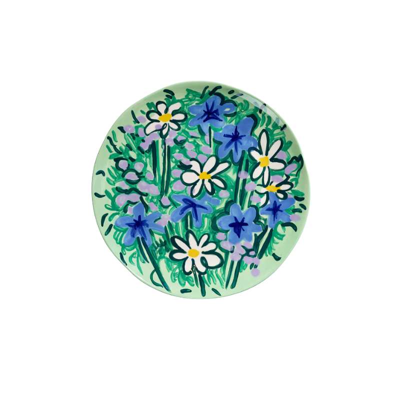 Assiette de service vert et bleu – SERAX