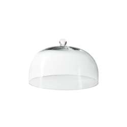 Cloche En Verre Grande D. 26,5 Cm, H. 18,5 Cm