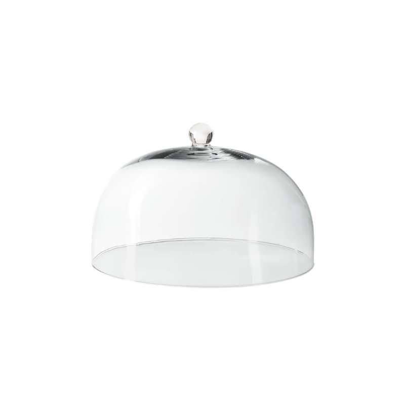 Cloche En Verre Grande D. 26,5 Cm, H. 18,5 Cm