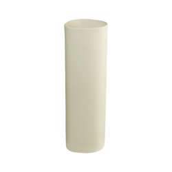 Vase, Nature Sq Lines And Sq D. 8 Cm, H. 25 Cm