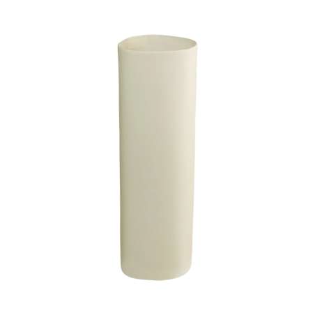 Vase, Nature Sq Lines And Sq D. 8 Cm, H. 25 Cm