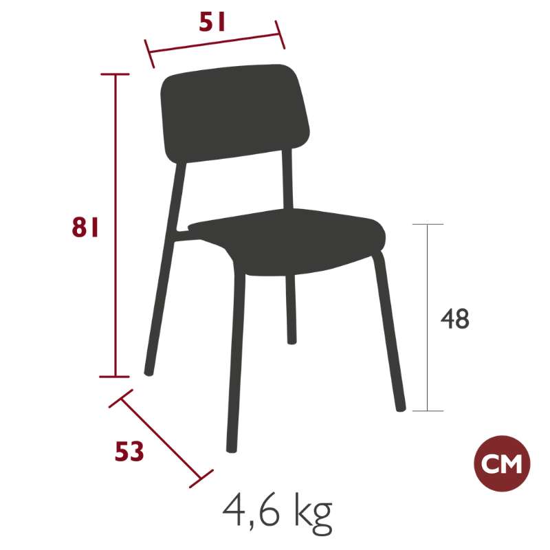 Chaise Studie - Fermob