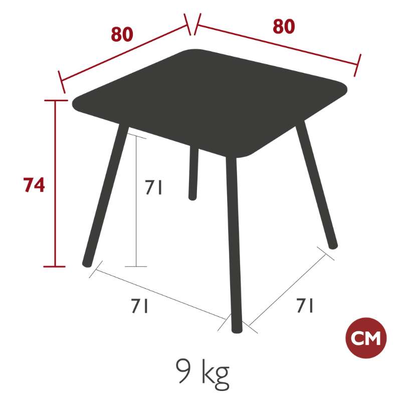 Table Luxembourg - Fermob