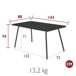Table Luxembourg - Fermob