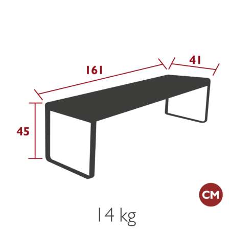 Banc Bellevie Fermob