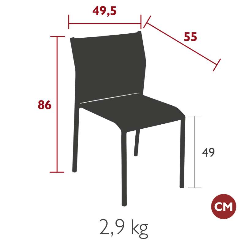 Chaise X2 Cadiz