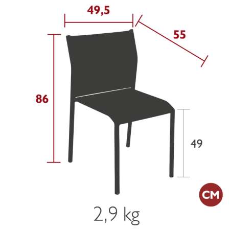 Chaise X2 Cadiz
