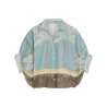 Blouse Palmtree Print