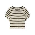 Top Striped Gauze