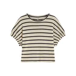 Top Striped Gauze