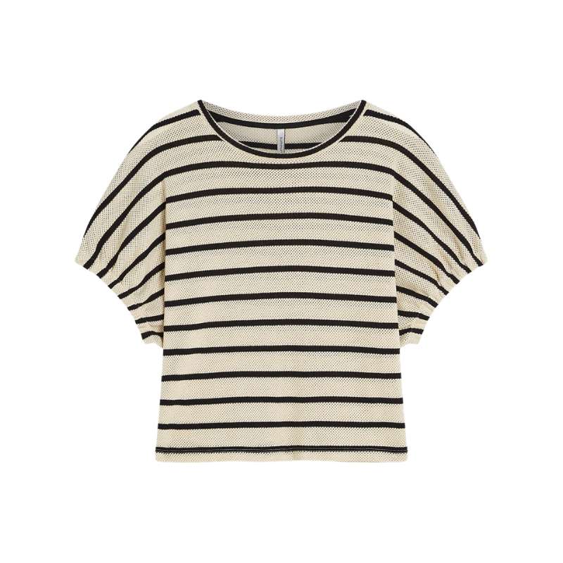 Top Striped Gauze