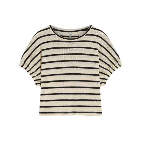 Top Striped Gauze