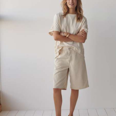 Bemuda Short Coloured Denim