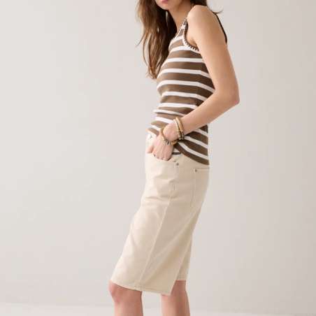 Bemuda Short Coloured Denim