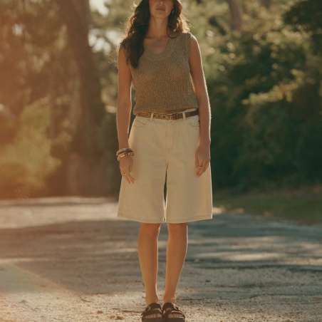 Bemuda Short Coloured Denim