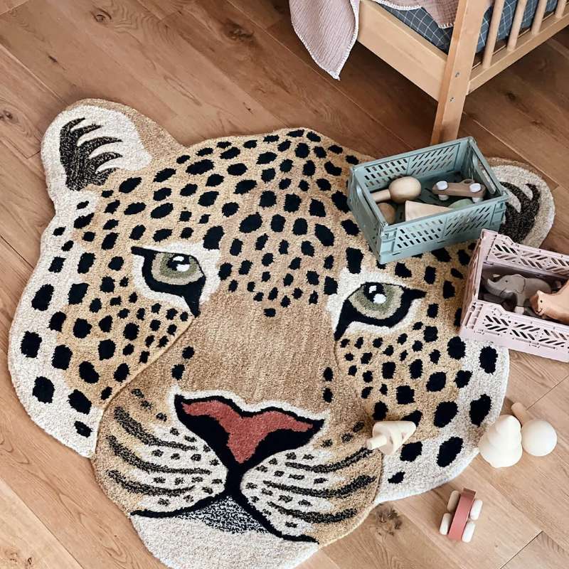 Tapis Tete Himani Leopard