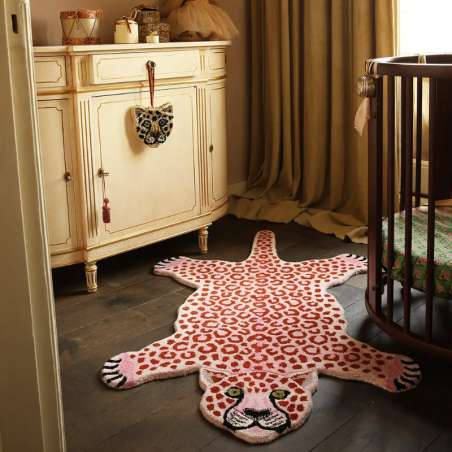 Tapis Pinky Leopard