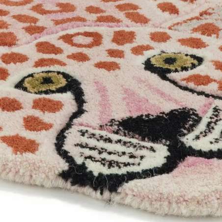 Tapis Pinky Leopard