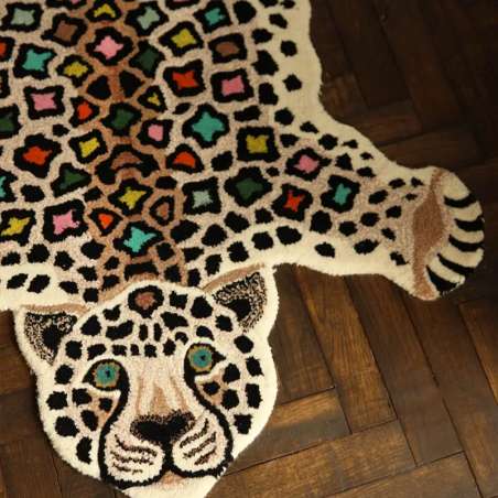 Tapis Leopard Disco