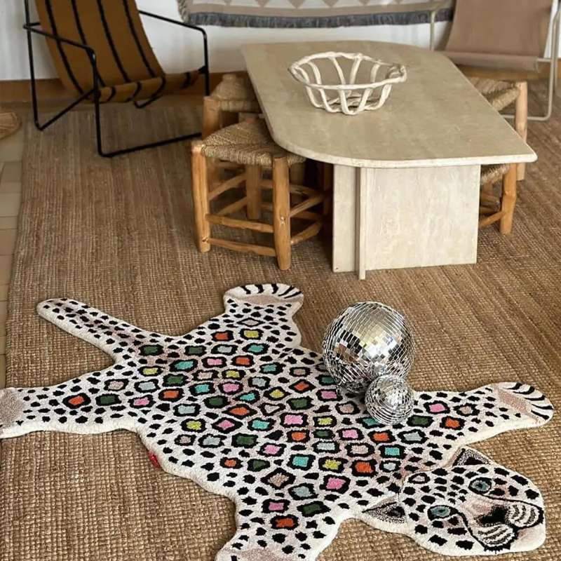 Tapis Leopard Disco